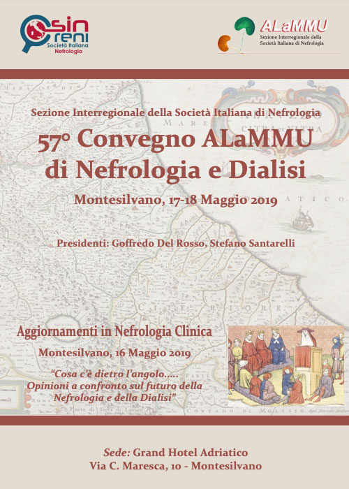 57° Convegno di ALaMMU, Sezione Interregionale della Società Italiana di Nefrologia e Dialisi