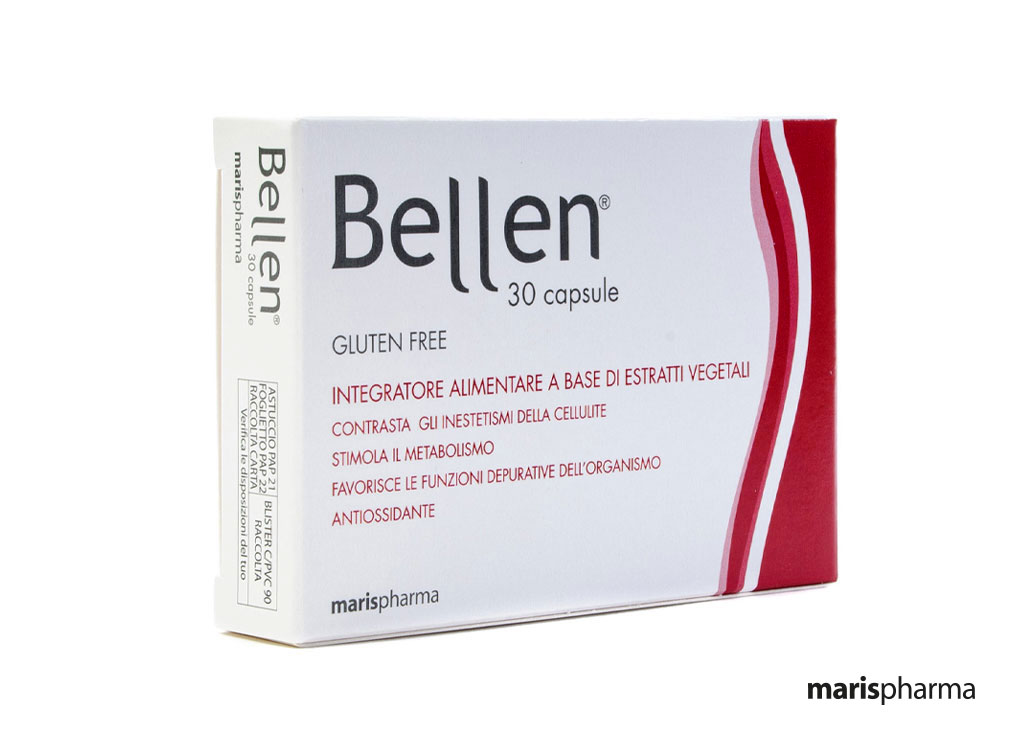 Bellen capsule - integratore alimentare a base di estratti vegetali della Marispharma